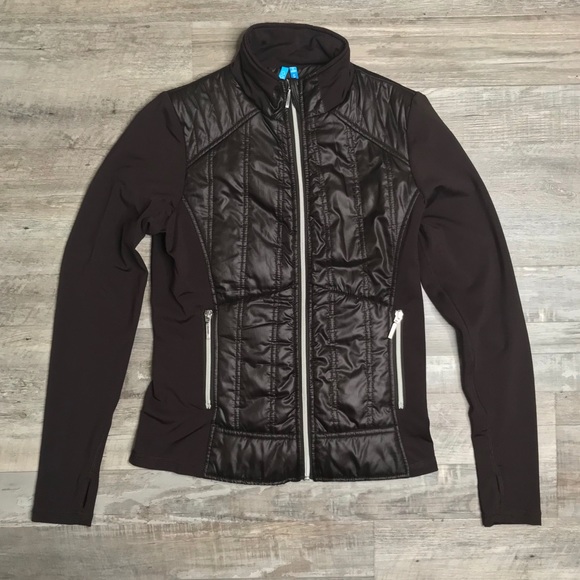 GGBlue Jackets & Blazers - {GGBlue} Full Zip Golf Quilted Activewear Jacket